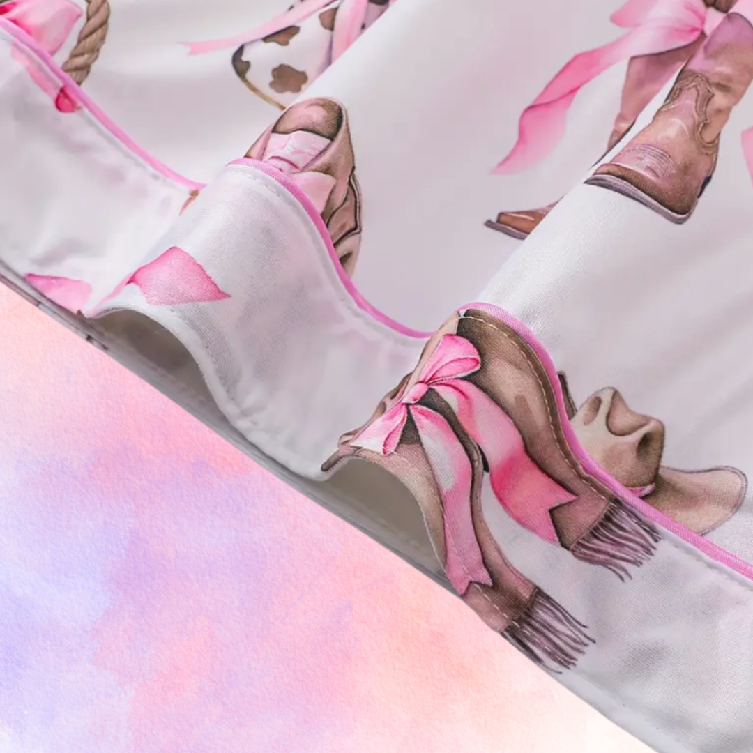 FMH - Dames zomerse pyjama set/ loungepak Cutest Cowgirl