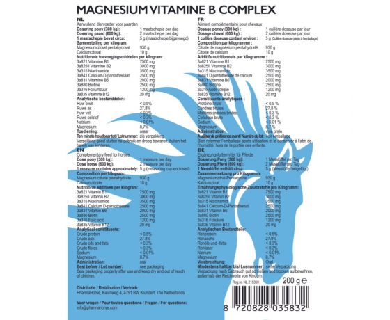 PharmaHorse | Magnesium Vitamine B Complex