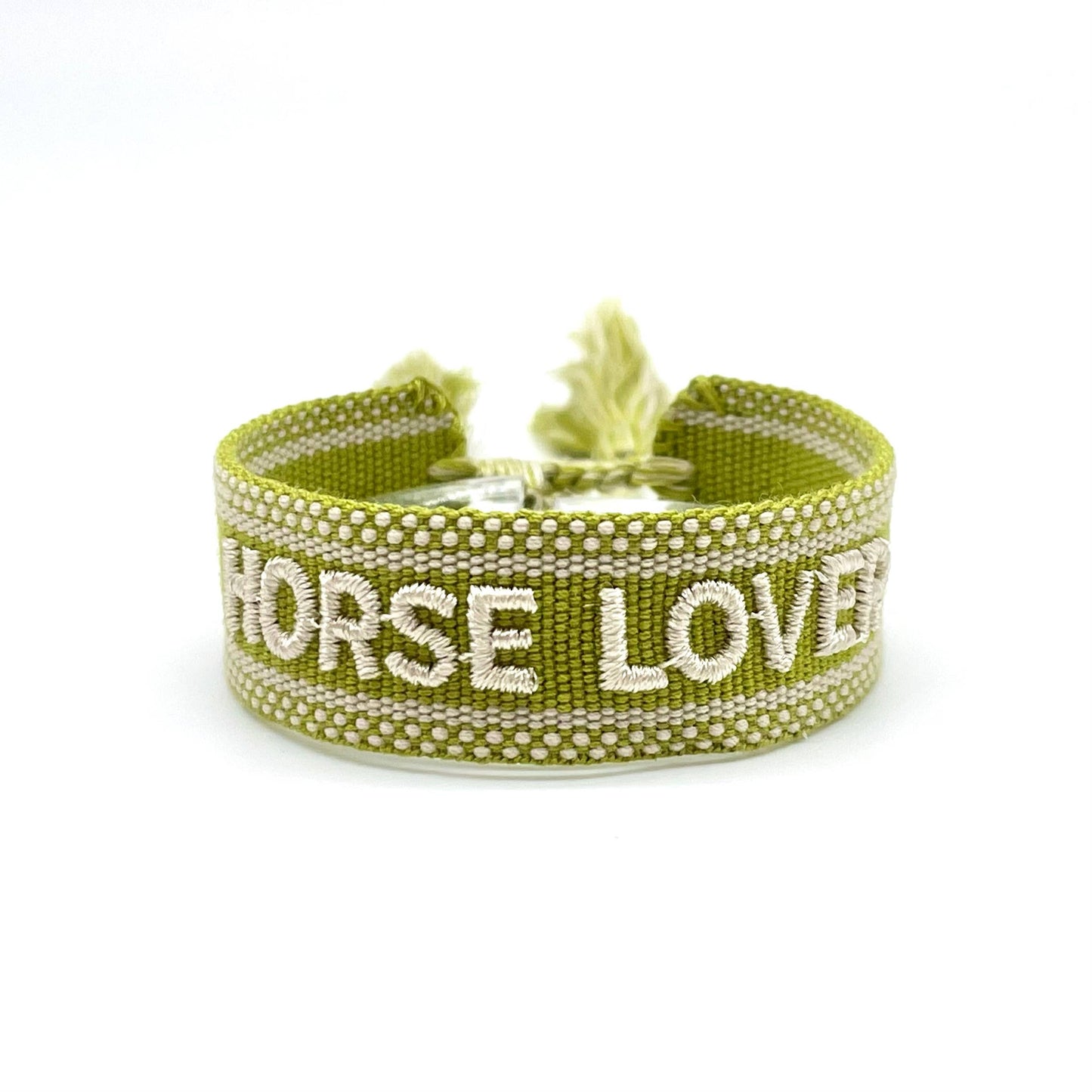 Parsley & Pepper - Horse Lover armband olijf/ zand