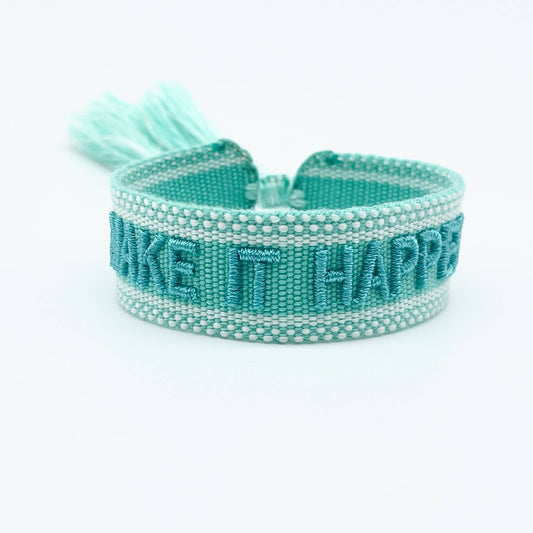 Parsley & pepper - Make it Happen armband turquoise
