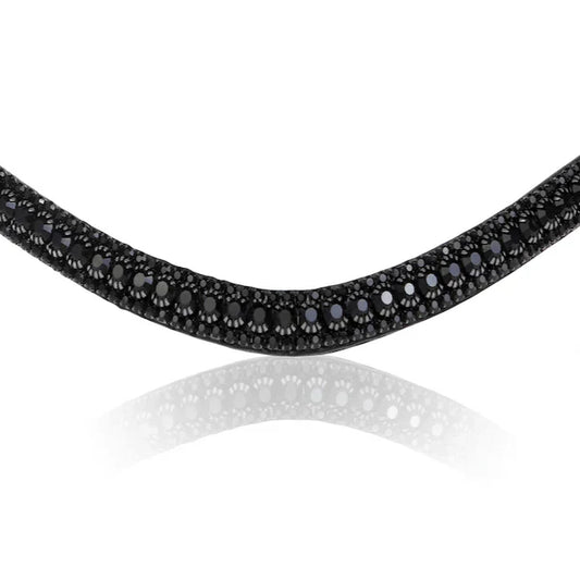 Lumiere - Black Solitaire Crystal frontriem
