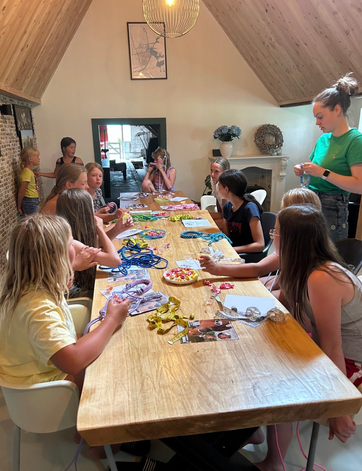 Workshop touwhalster versieren- (locatie in overleg)