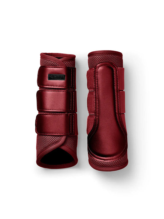 Equestrian Stockholm - Core Collection - Bordeaux Mesh Brushing Boots beenbeschermers