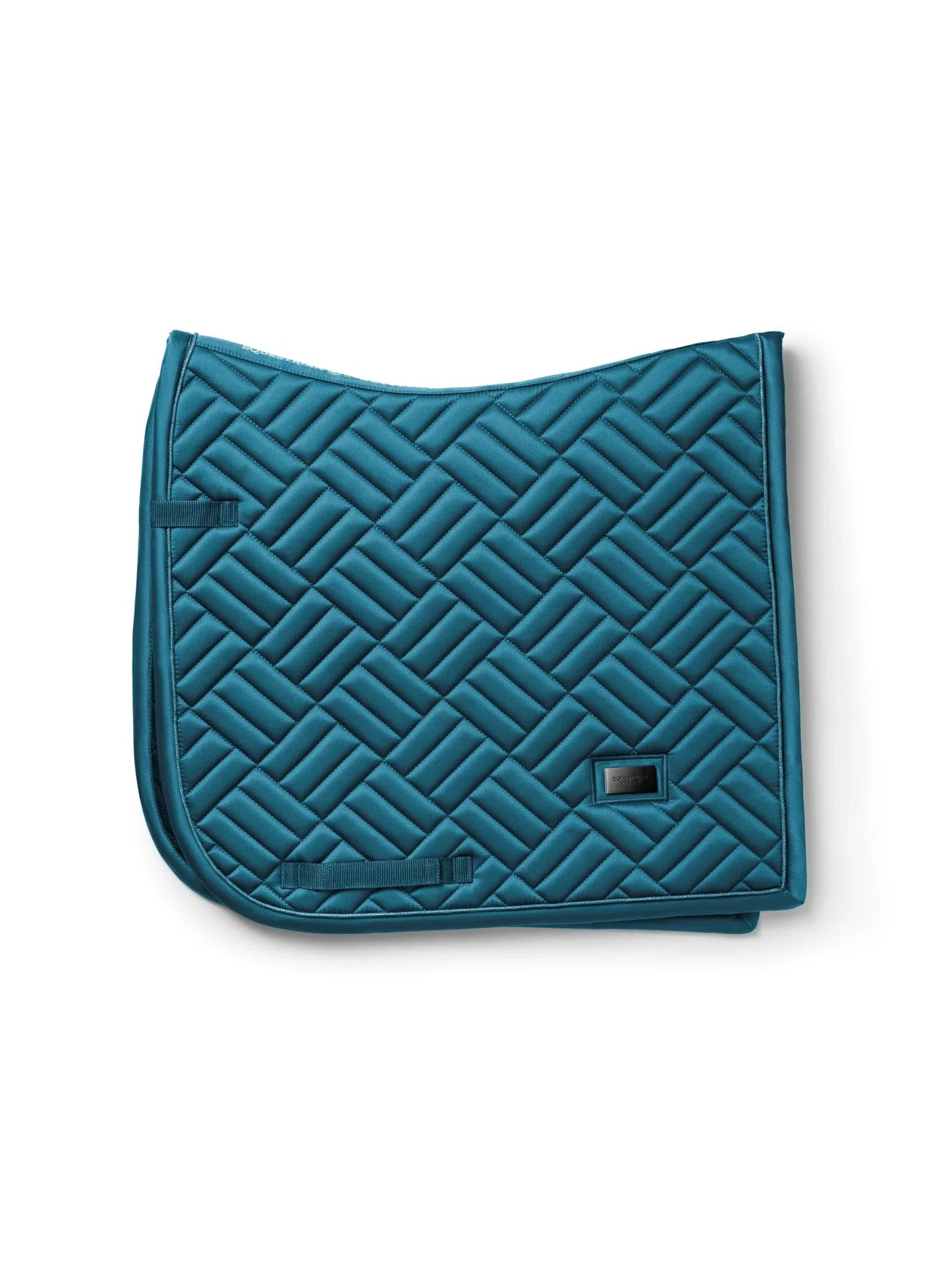 Equestrian Stockholm - FW25 Teal Blue - Dressage Saddle Pad Modern dressuurzadeldek