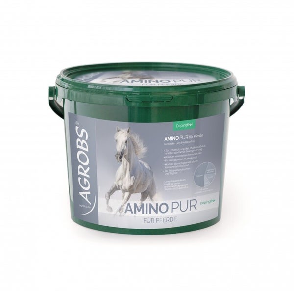 Agrobs Amino Pur – zuiver supplement met essentiële aminozuren voor spieropbouw en herstel bij paarden