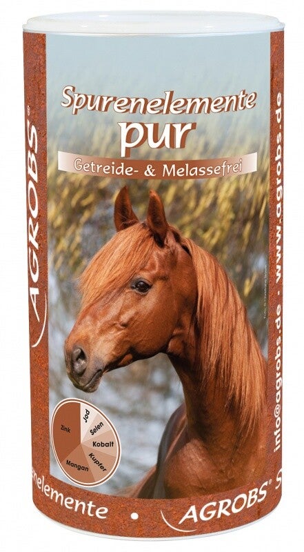 Agrobs Spurenelemente Pur – puur supplement met essentiële spoorelementen voor paarden, zonder toevoegingen