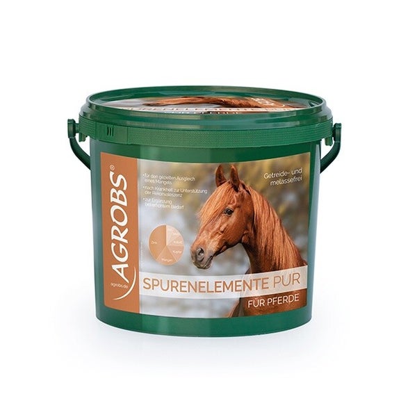 Agrobs Spurenelemente Pur – puur supplement met essentiële spoorelementen voor paarden, zonder toevoegingen