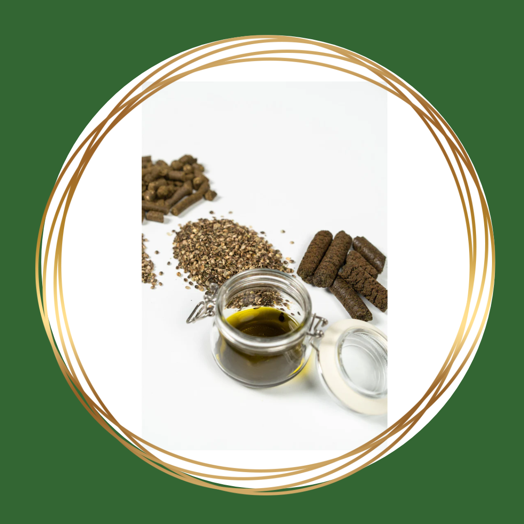Hennepzaadolie van Bio-Ron/Natuly is een natuurlijke bron van omega-3 vetzuren voor paarden, bevordert een gezonde huid en vacht, en ondersteunt het immuunsysteem.