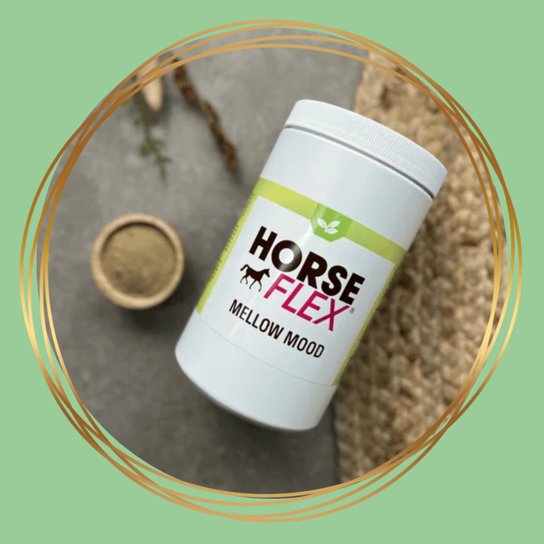 HorseFlex Mellow Mood natuurlijke kruidenmix voor hormoonbalans en rust bij paarden