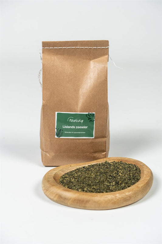 IJslands zeewier van Bio-Ron/Natuly – natuurlijk bron van jodium, vitaminen en mineralen voor paarden en andere dieren