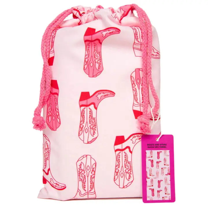 Katydid - Boots & Stars sneldrogende handdoek