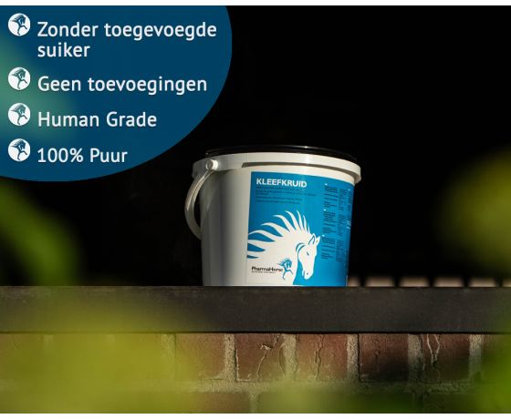 PharmaHorse Kleefkruid voor ondersteuning van lymfestelsel en afvoer van afvalstoffen bij paarden