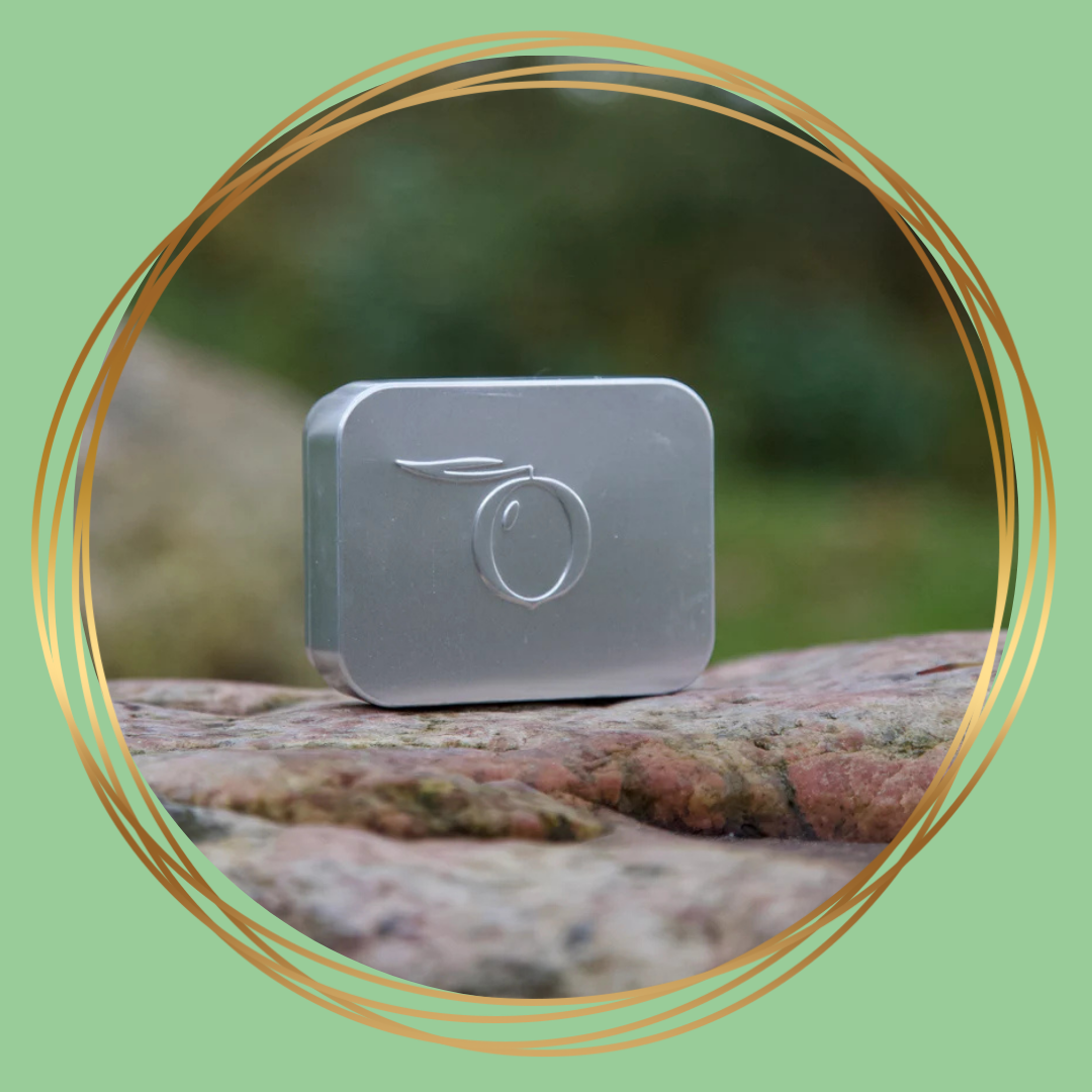 Laveos shampooblikje met dubbele bodem voor het bewaren van een natuurlijke shampoo bar