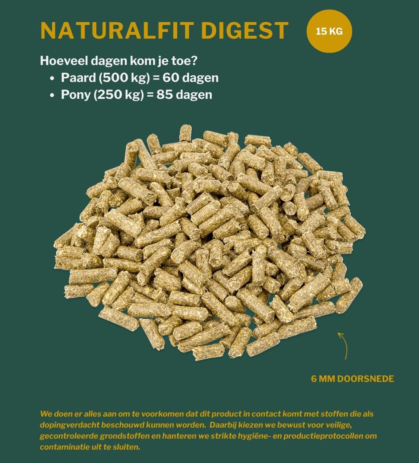 Metazoa NaturalFit Digest met esparcette als aanvullende voeding voor een evenwichtige darmflora