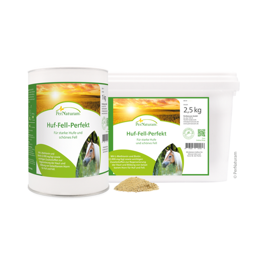 Pernaturam Perfecte Hoeven en Vacht supplement voor paarden ter ondersteuning van gezonde hoeven en glanzende vacht