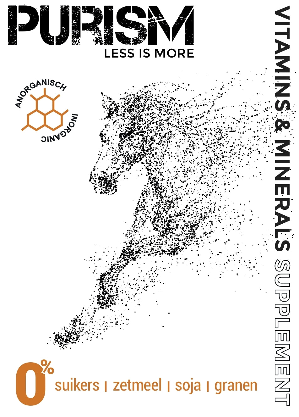 Purism Vitaminen & Mineralen – natuurlijke balancer voor paarden zonder vulmiddelen of melasse
