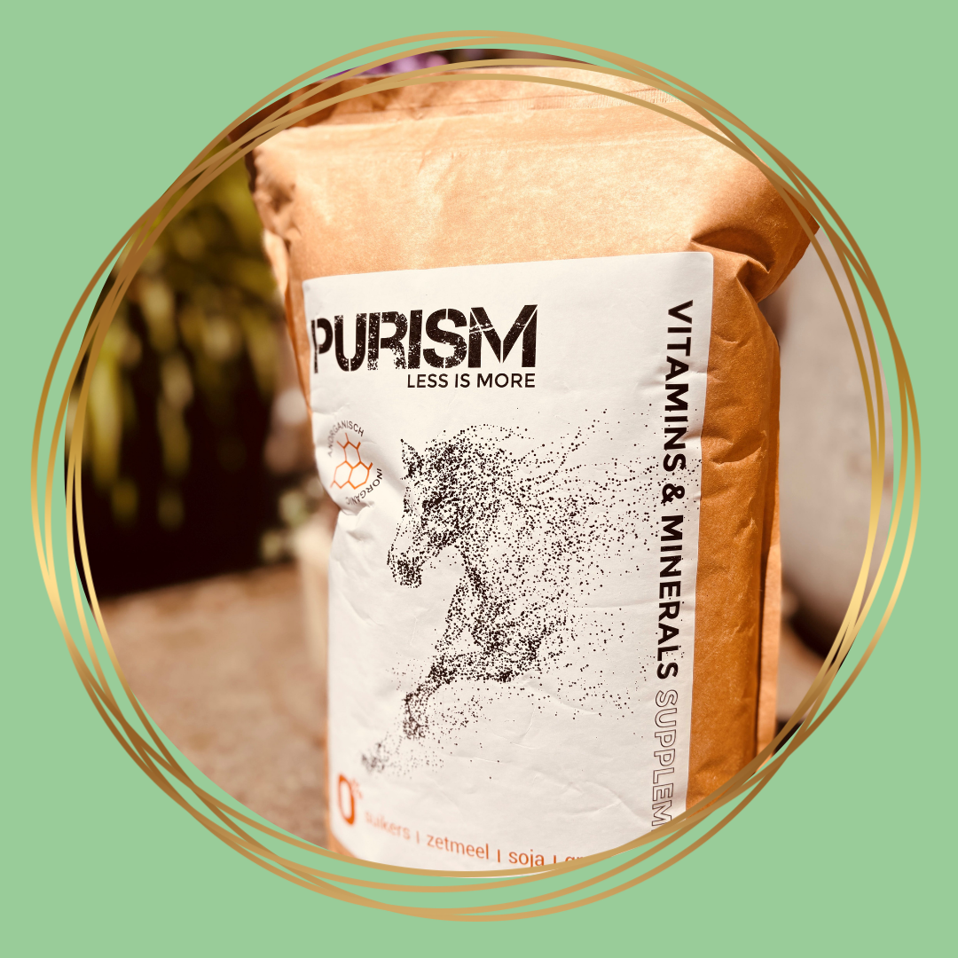 Purism Vitaminen & Mineralen – natuurlijke balancer voor paarden zonder vulmiddelen of melasse