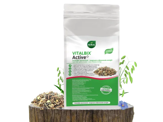 Vitalbix Active+ Muesli – energierijke muesli voor actieve en sportpaarden