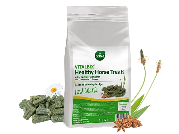 Vitalbix Horse Treats met anijs, kamille en lijnzaad – gezonde beloning voor elk paard
