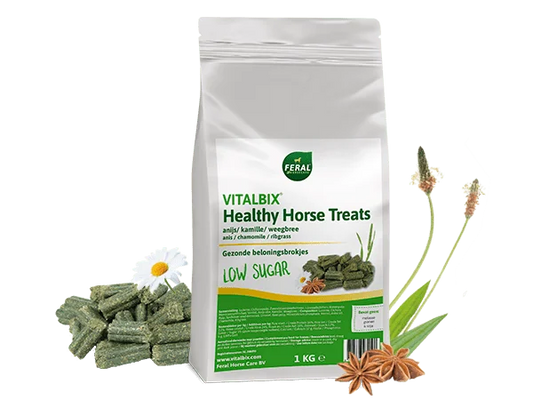 Vitalbix Horse Treats met anijs, kamille en lijnzaad – gezonde beloning voor elk paard