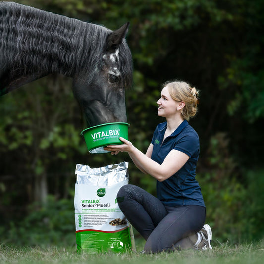 Vezelrijke Vitalbix Senior+ Muesli met laag suiker- en zetmeelgehalte