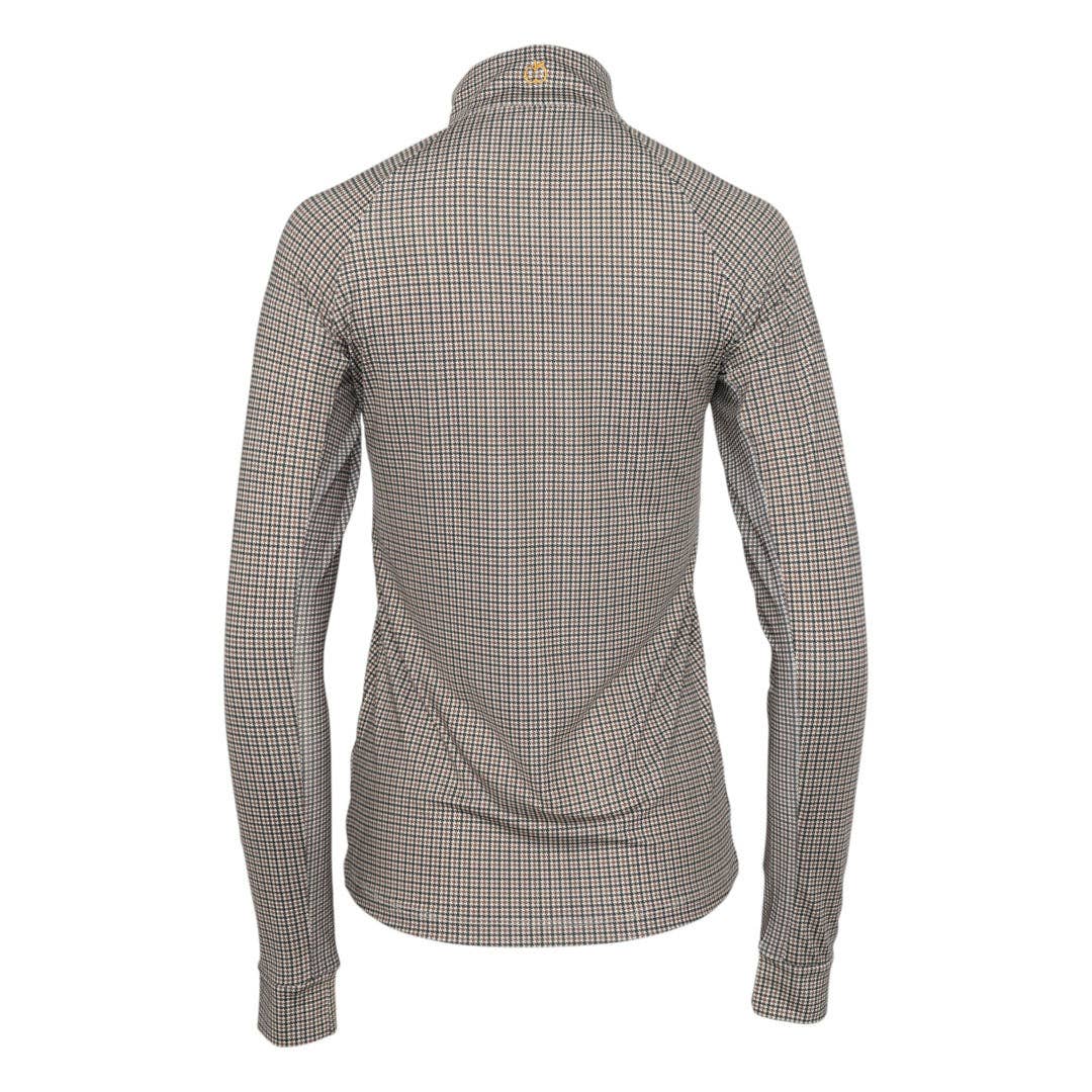 Dapplebay - Heirloom Bay Houndstooth 1/4 Rits Rijtop