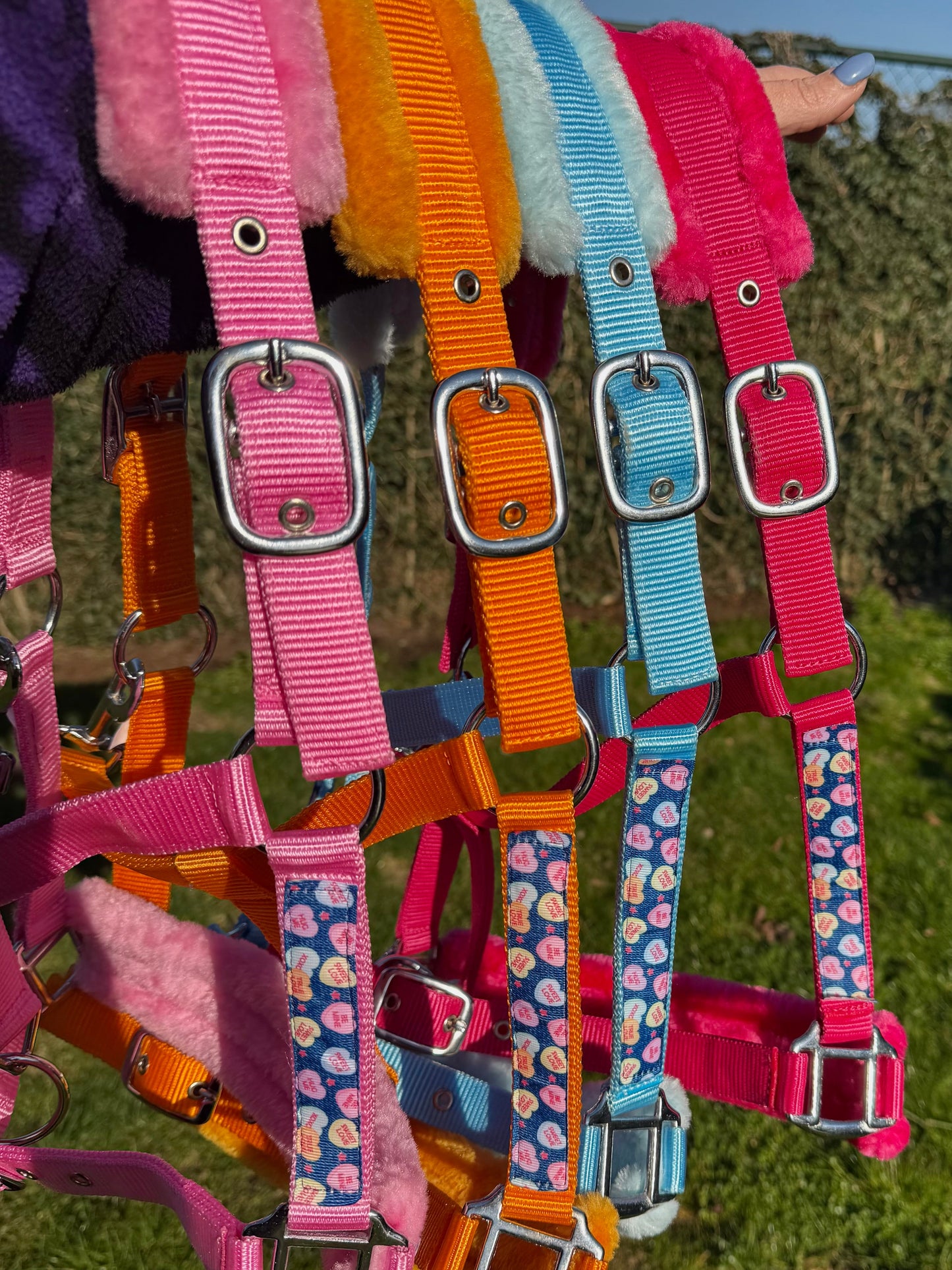 Happy Halsters x FMH - Sweetheart Exclusive halster (bont) div. kleuren