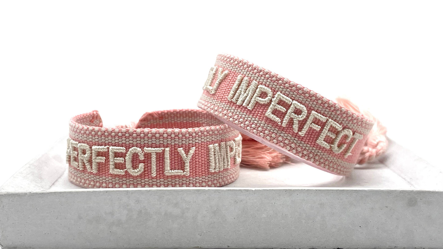 Parsley & Pepper - Perfectly Imperfect armband peach/ zand