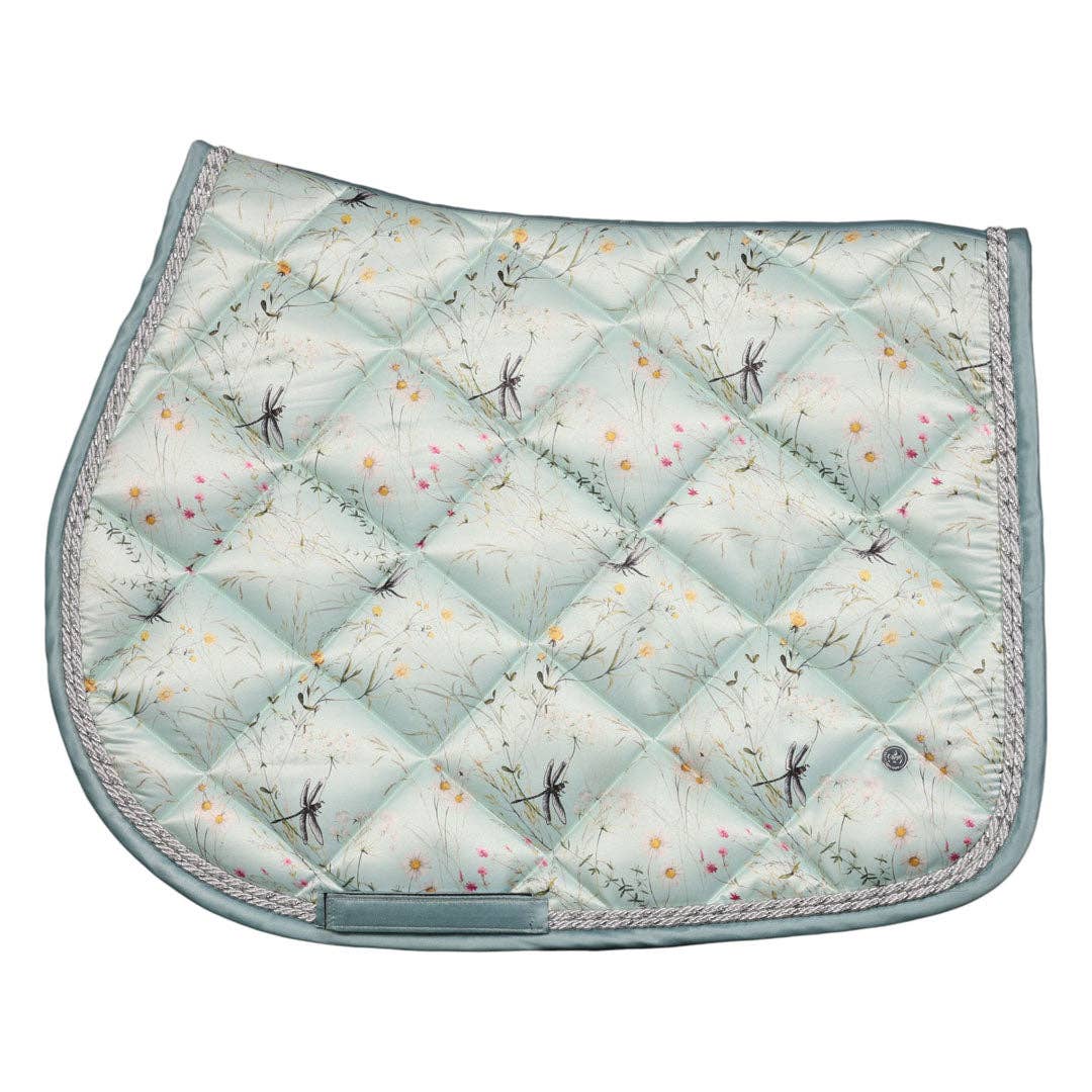 Dapplebay - Dragonfly Meadow Green Spring zadeldek