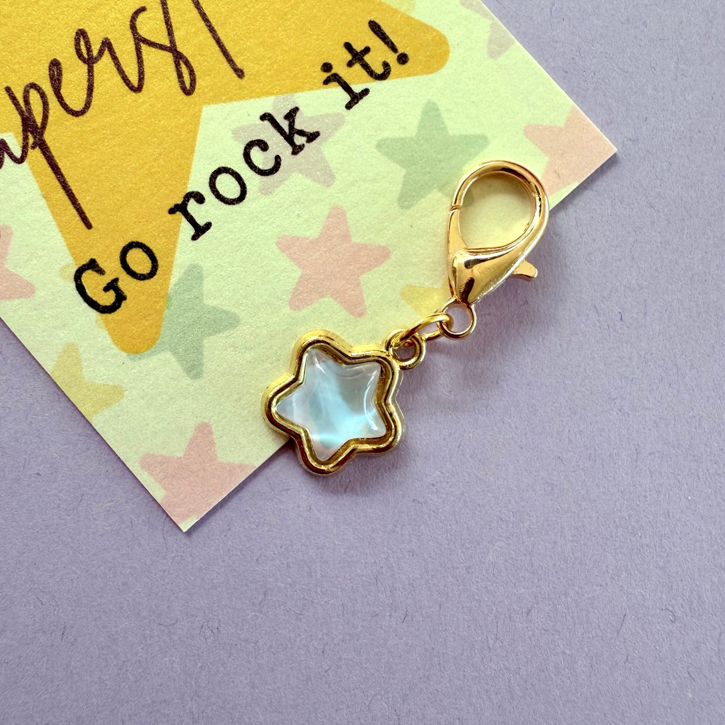 FMH - Lucky Charm hoofdstelbedel Ster Pastel