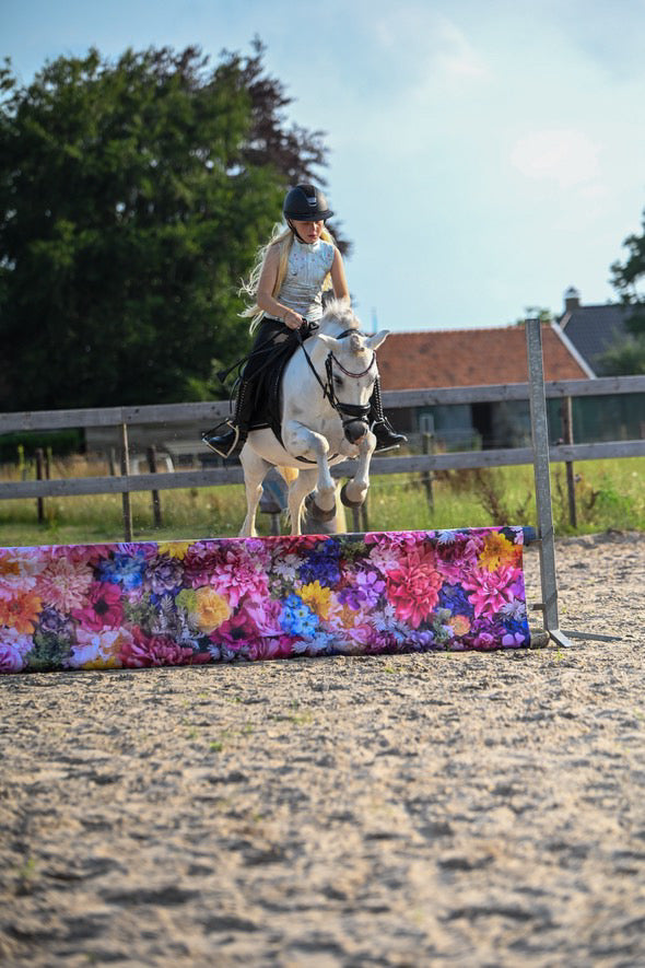 Jumpbanners - Hinderniszeil Standard Floral Party