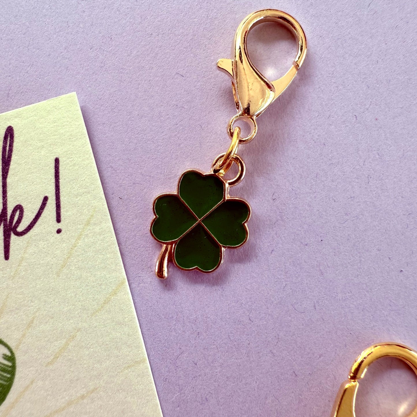 FMH - Lucky Charm Klavertje vier hoofdstelbedel Geluk