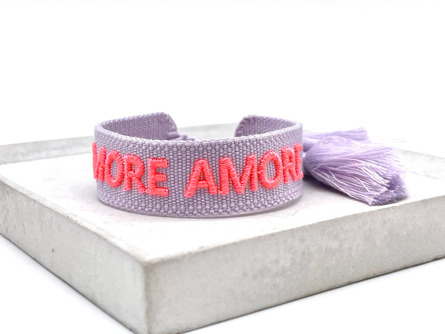 Parsley & Pepper - More Amore armband lila/ koraal