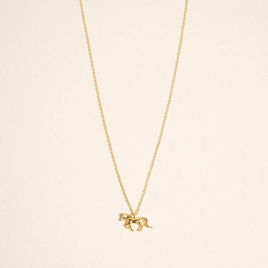 Designature - Goud Vergulde Rodeo Paard Western Ketting