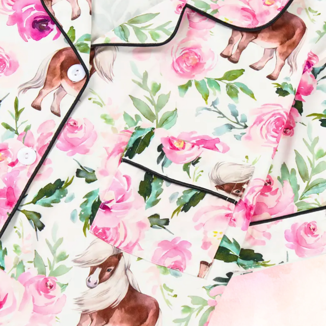 FMH - Dames zomerse pyjama set/ loungepak Shetland Rose