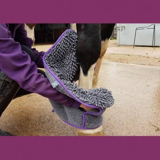 Henry Wag - Equine Microvezel Noodle Handschoen Handdoek