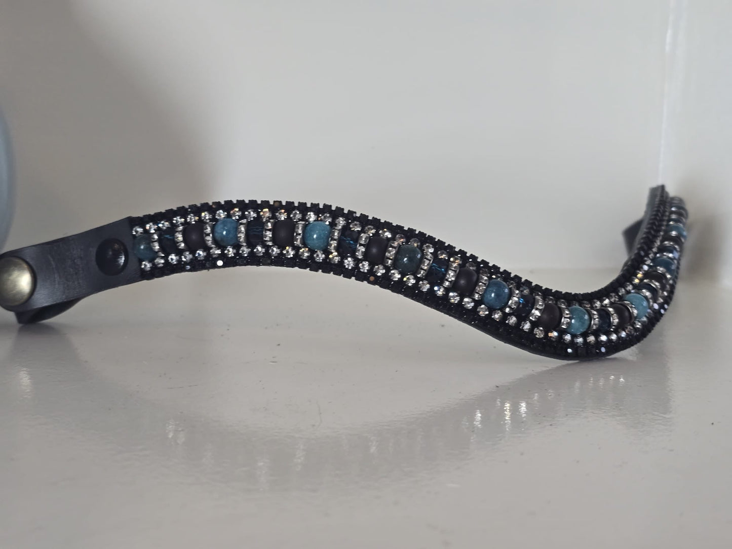 Moeders Mooiste Frontriemen - Deluxe “Teal Jungle” Z-D