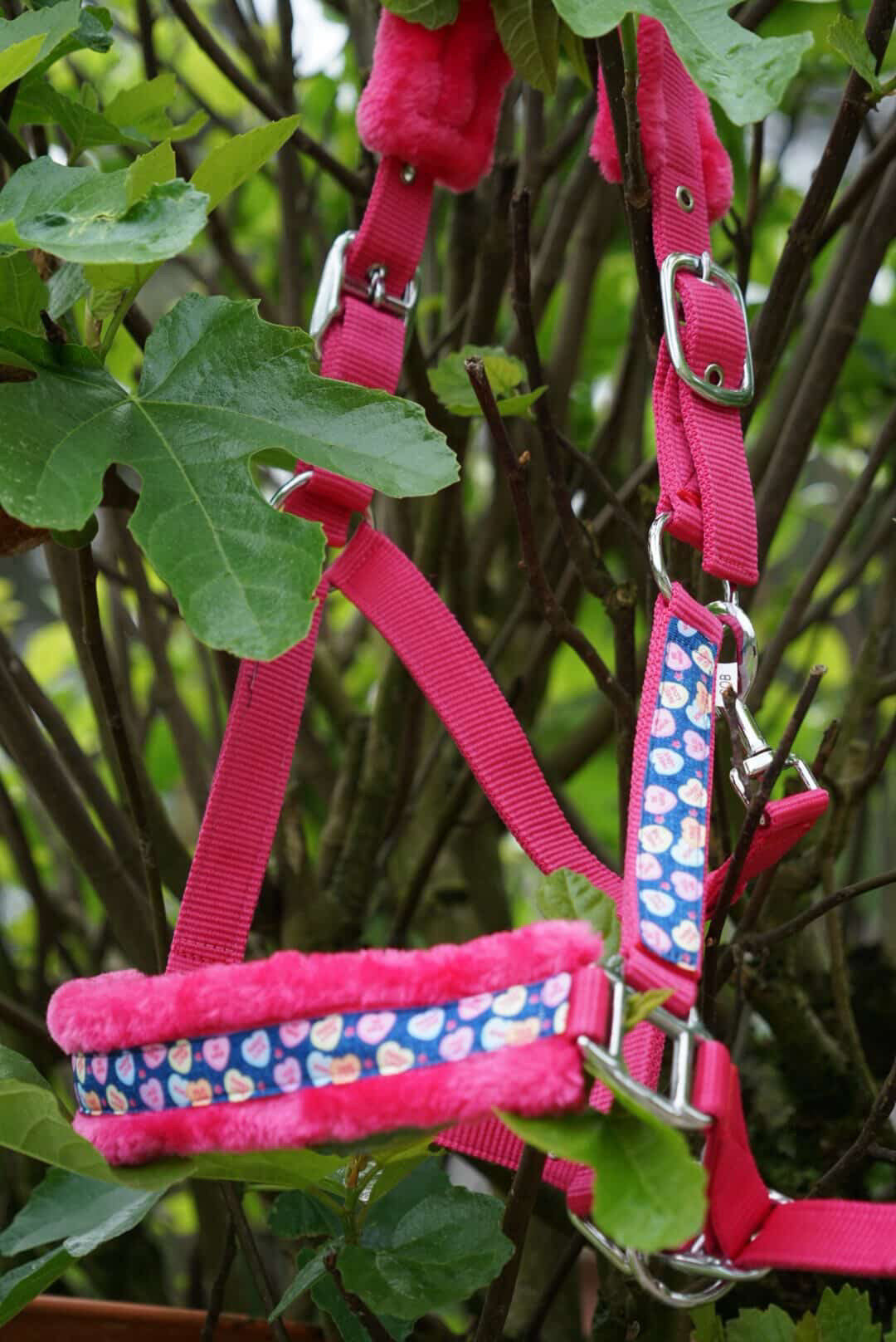 Happy Halsters x FMH - Sweetheart Exclusive halster (bont) div. kleuren