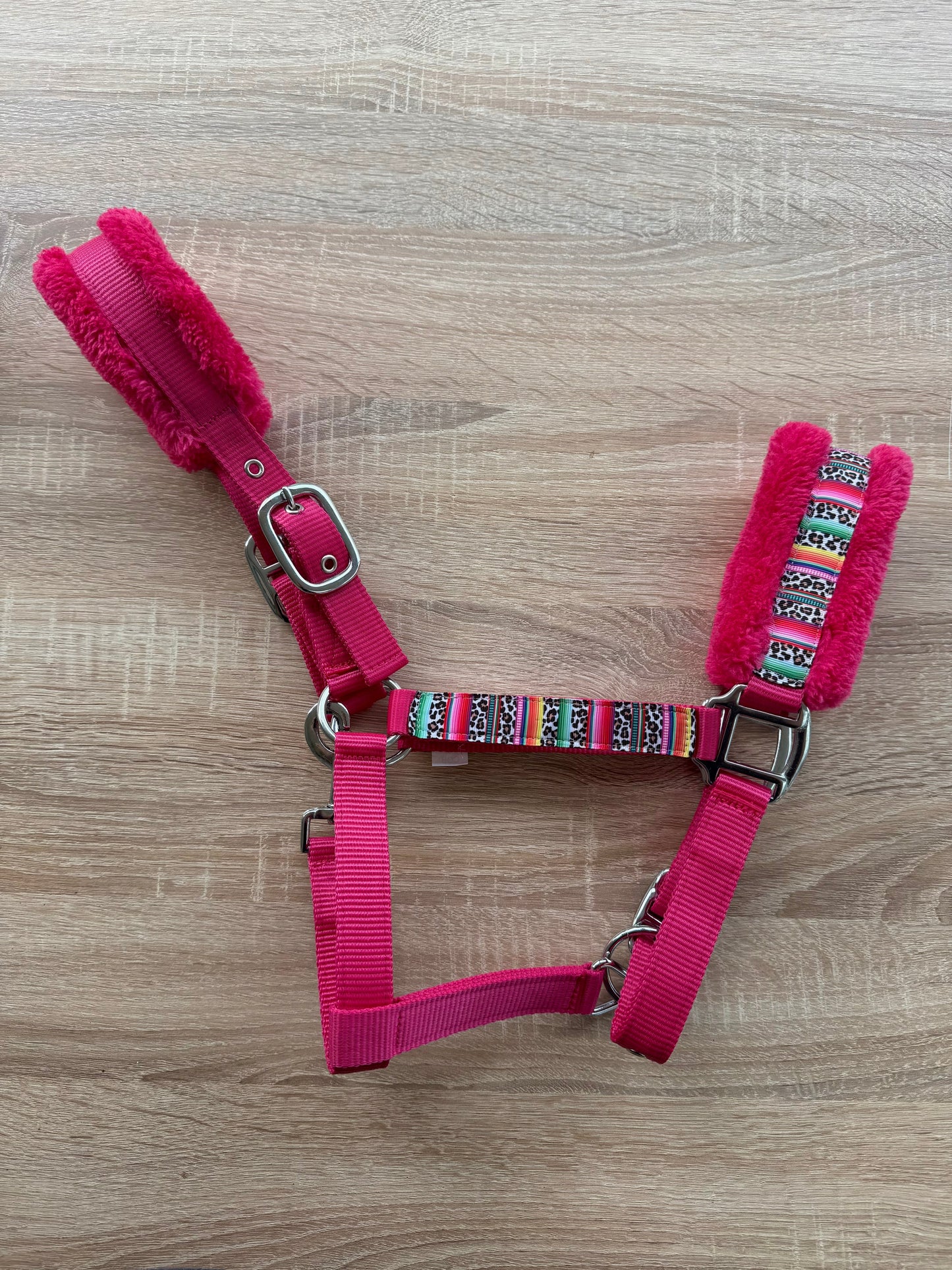 Happy Halsters x FMH - Colourful Panther Exclusive halster (bont) div. kleuren