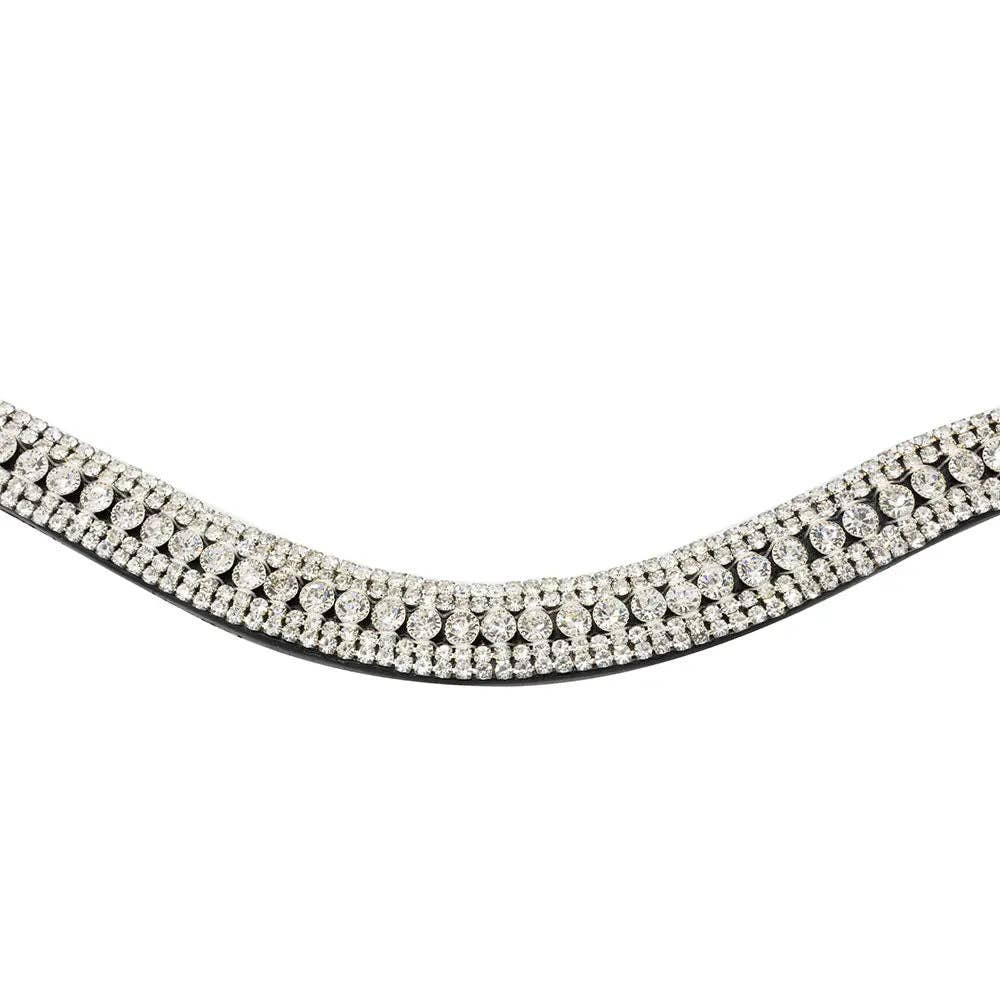 Grewal Equestrian - Kristallen Bling Snap Frontriem