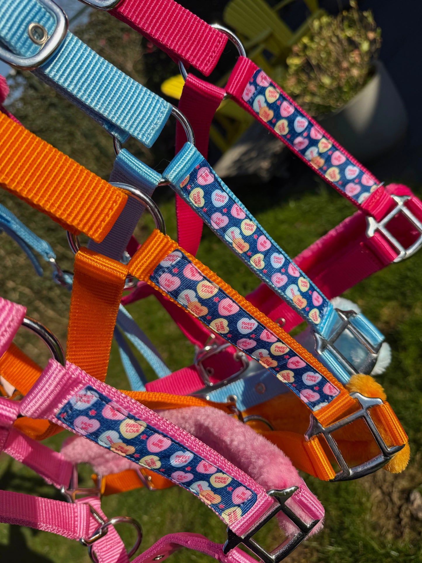 Happy Halsters x FMH - Sweetheart Exclusive halster (bont) div. kleuren