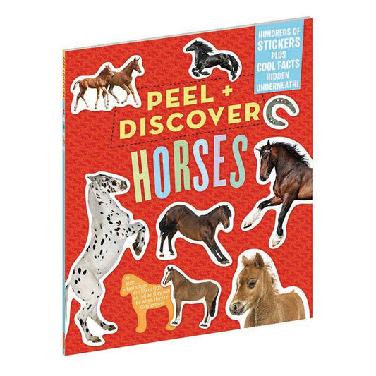 Kelley&Co - Peel & Discover Paarden stickerboek (EN)