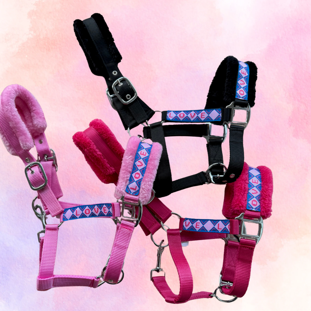 Happy Halsters x FMH - Love is Love Exclusive halster (bont) div. kleuren