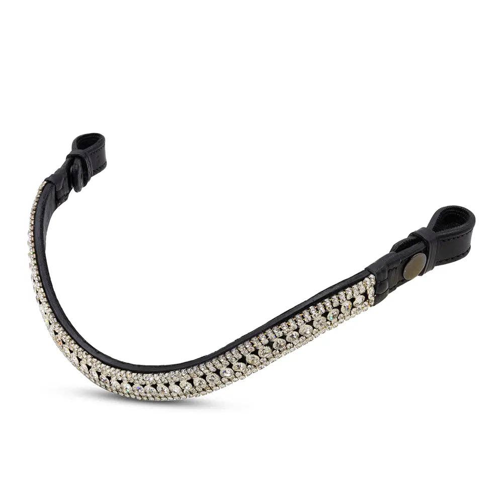 Grewal Equestrian - Kristallen Bling Snap Frontriem