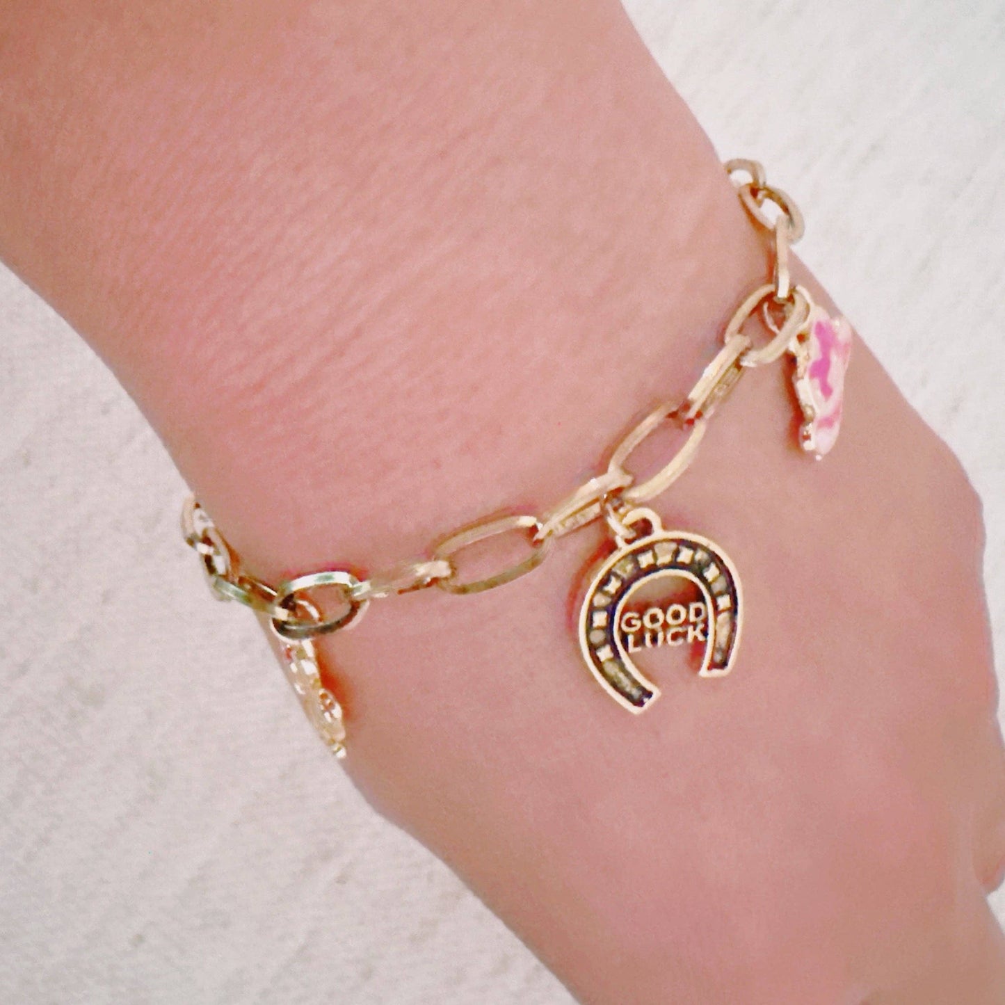 Ellison&Young - Yeehaw Rodeo Charm Armband Western Iconen