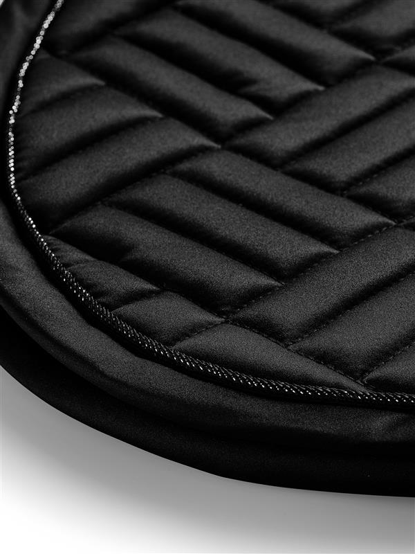 Equestrian Stockholm - Core Collection - Black Jump Saddle Pad Modern springzadeldek