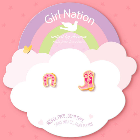 Girl Nation - Het Perfecte Paar Yeehaw oorbellen