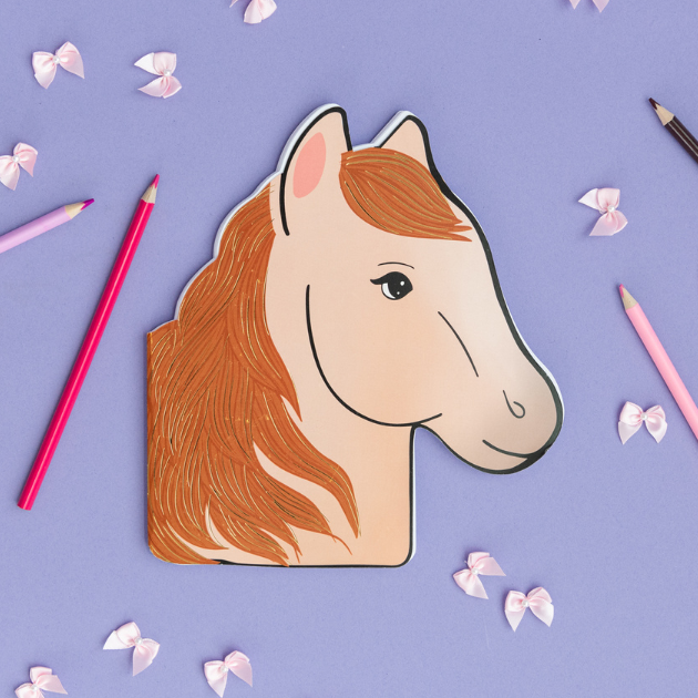 Jollity & Co - Ponytales Sticker + Schetsboek Paard