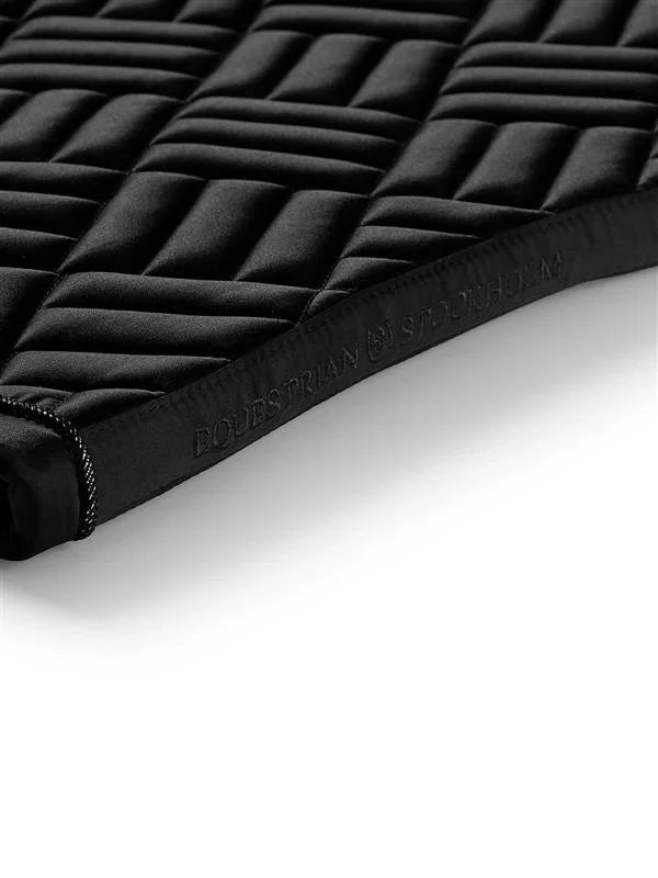 Equestrian Stockholm - Core Collection - Black Jump Saddle Pad Modern springzadeldek