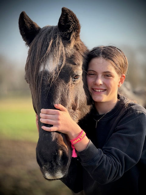 Parsley & pepper - Mindset, Baby! armband neon roze/ geel of blauw